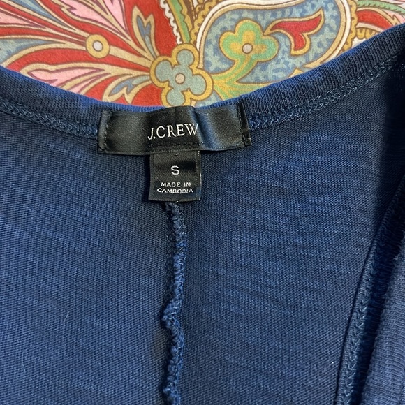 J. CREW Tank Dress High Low Racerback - Picture 4 of 8